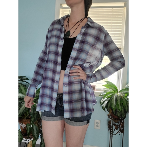Free people gauze button up - Picture 3 of 12